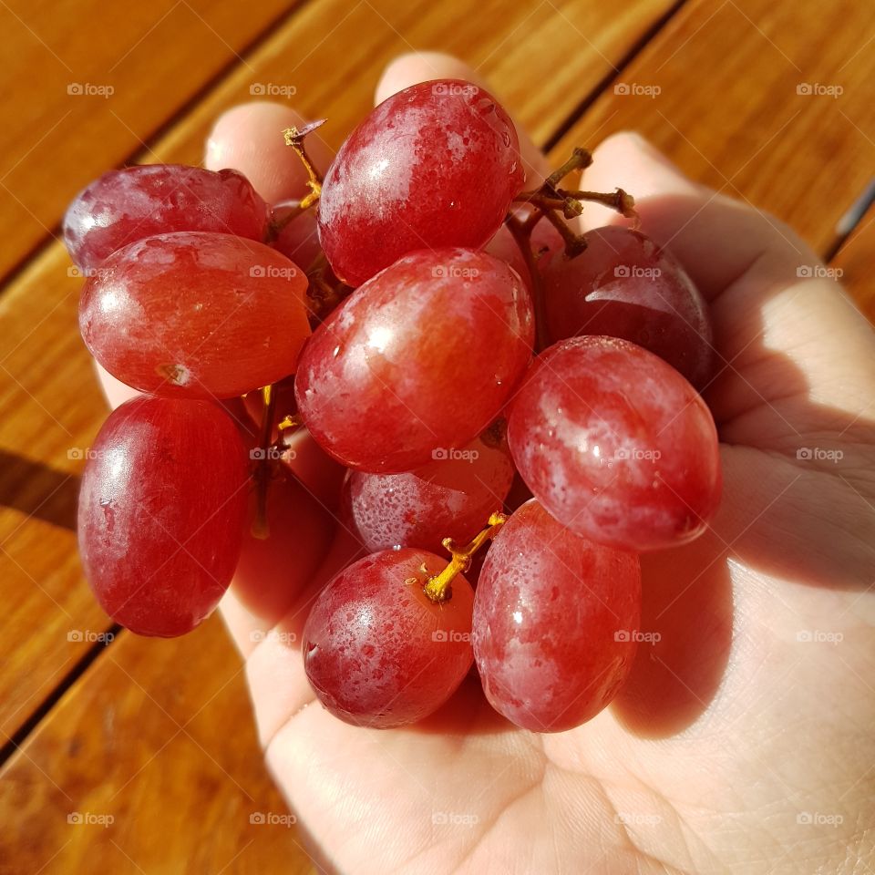 Grapes for sunny days like this!