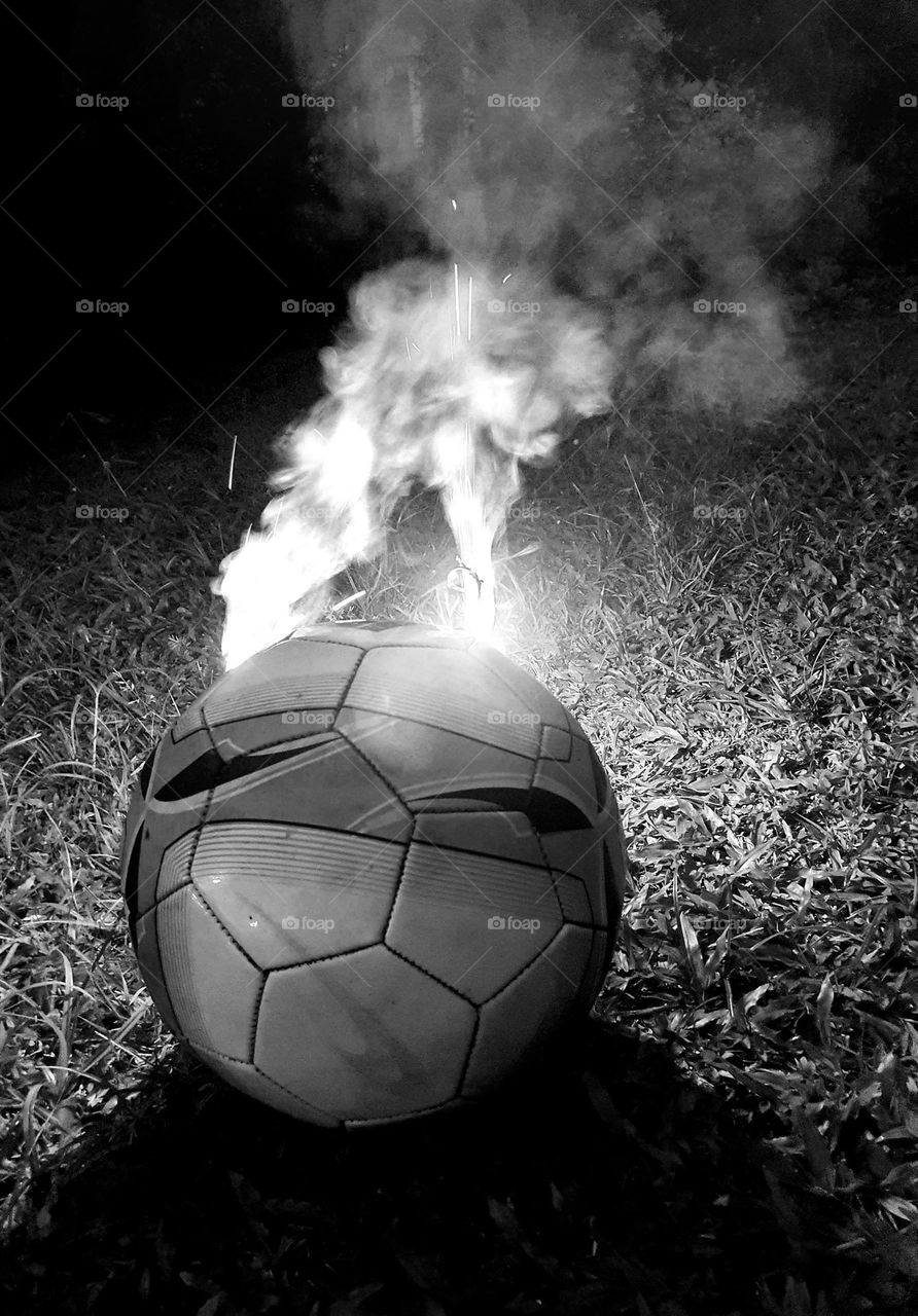 Soccer in Black and White