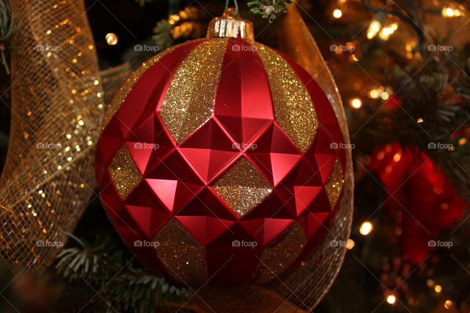 Red ornament