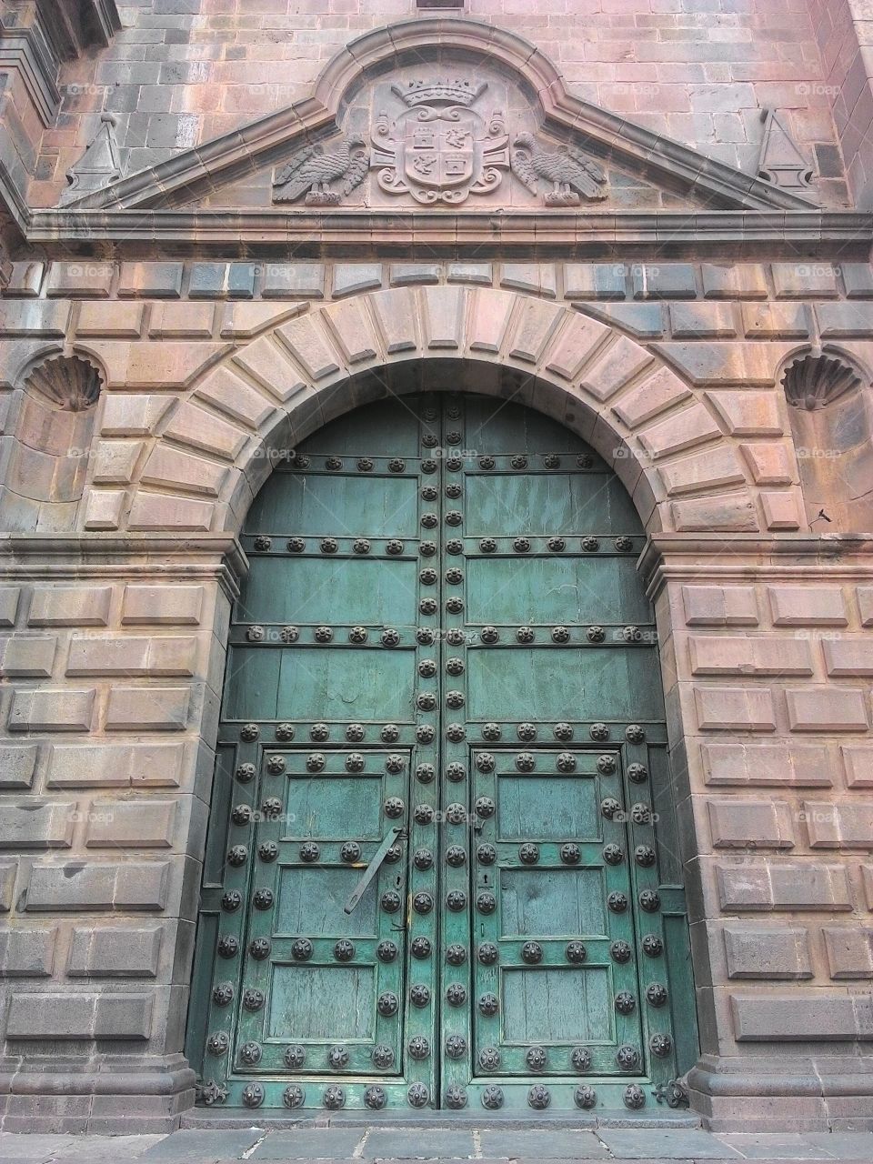 Cusco Cathedral Entry