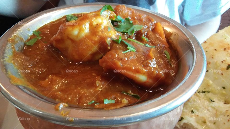 shrimp masala with curry sauce
