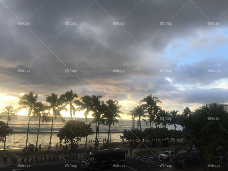 Waikiki Beach Hawaii 