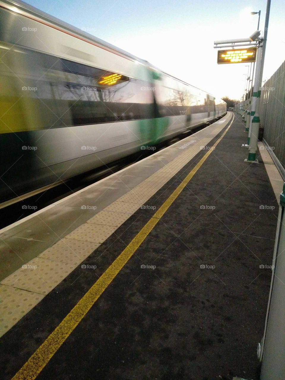 Whizzing Train