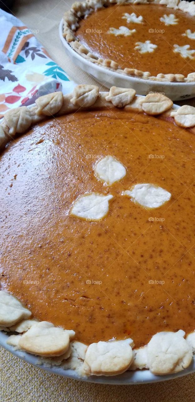 pumpkin pies