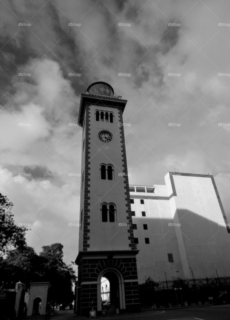 City clock tower