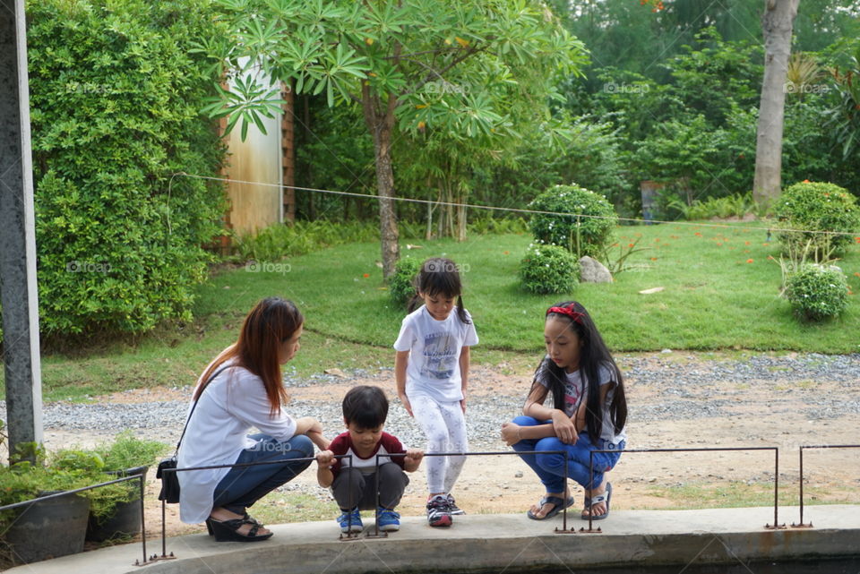 Child, People, Family, Park, Girl