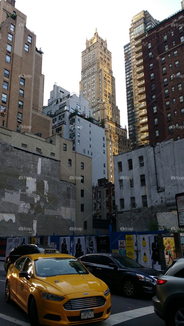 Buildings in NYC and Taxi Cab