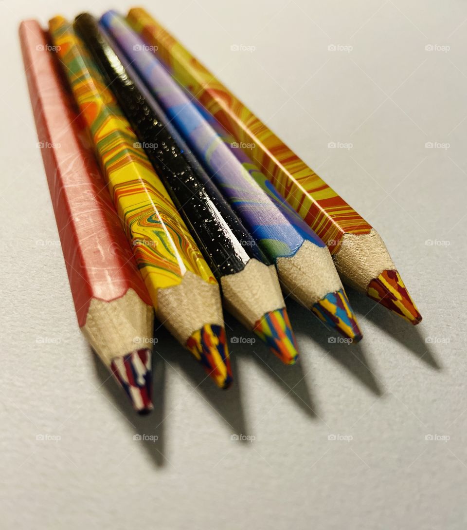 cool multi-colored pencils to add that extra creative flare to your work