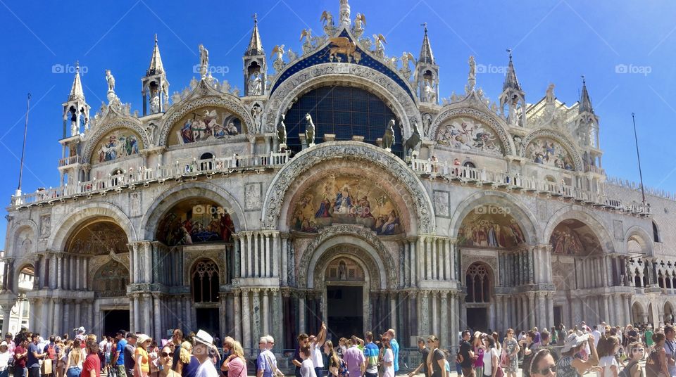 St Mark’s Basilica in Venice 