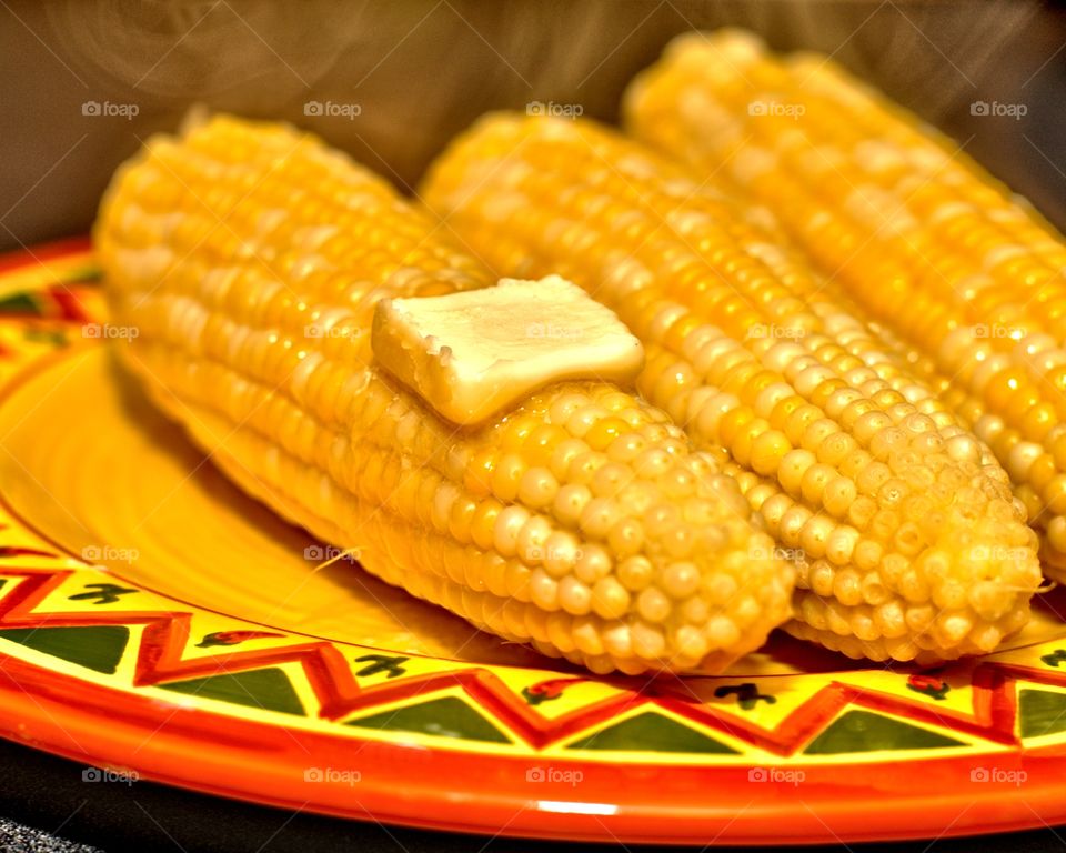 Corn on the cob 