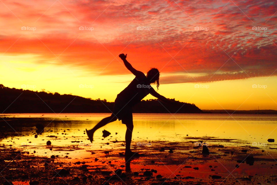Sunset on Kangaroo Island Australia