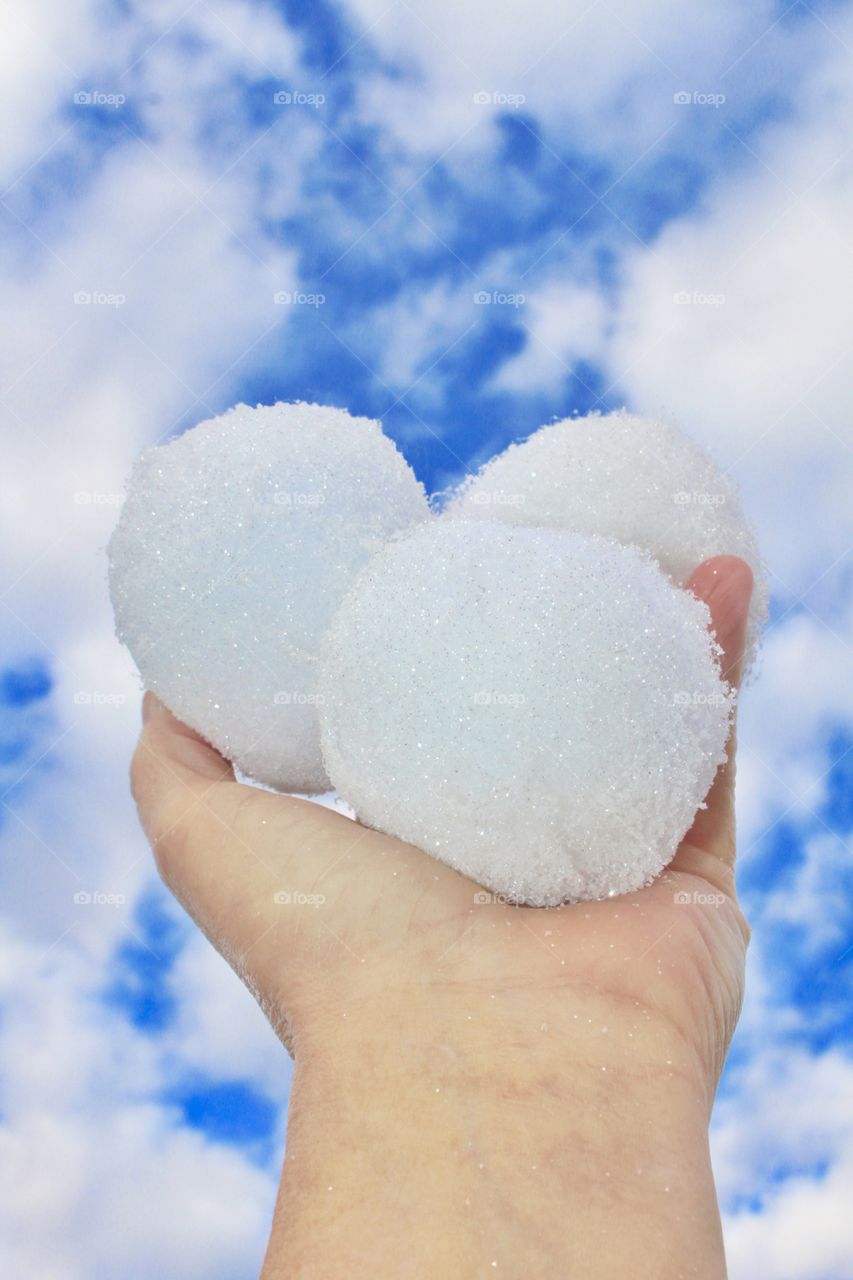 Snowball clouds