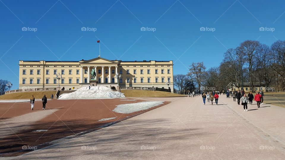 The Norwegian castle. Oslo.