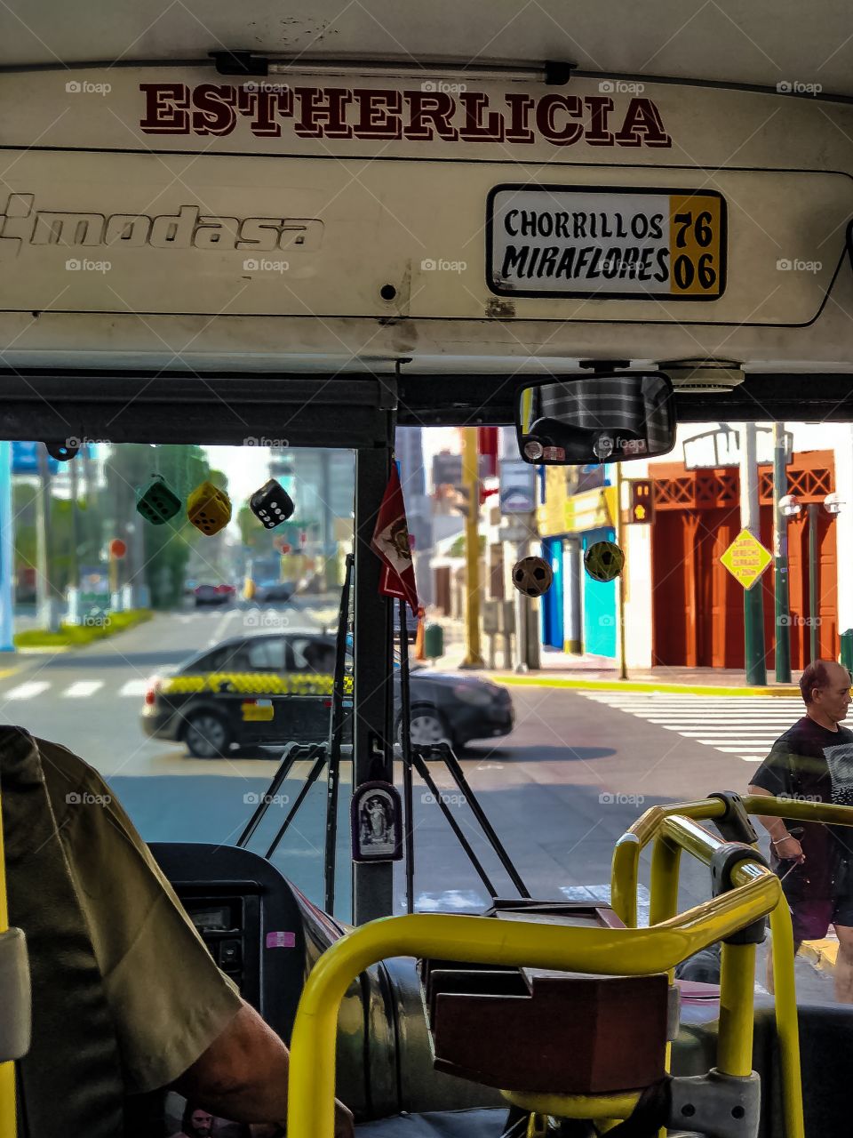 Bus in Lima, Peru 2018