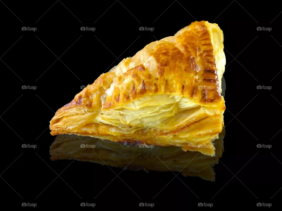 Chicken Curry Stuffed Crispy Puff Pastry
