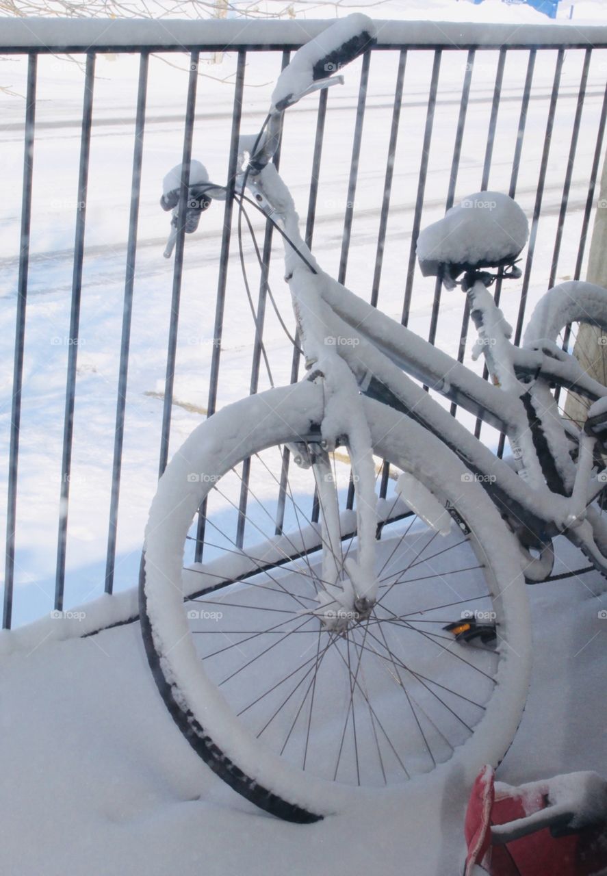 Frozen bike 