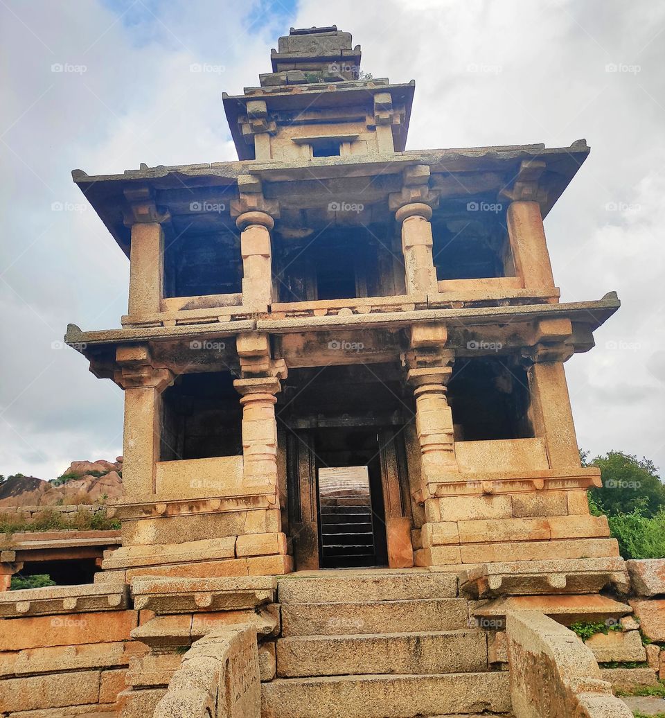 Indian old historical temple