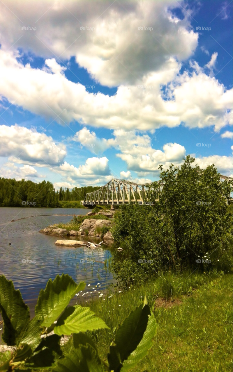 hurry 11 clouds trees water by chris-th