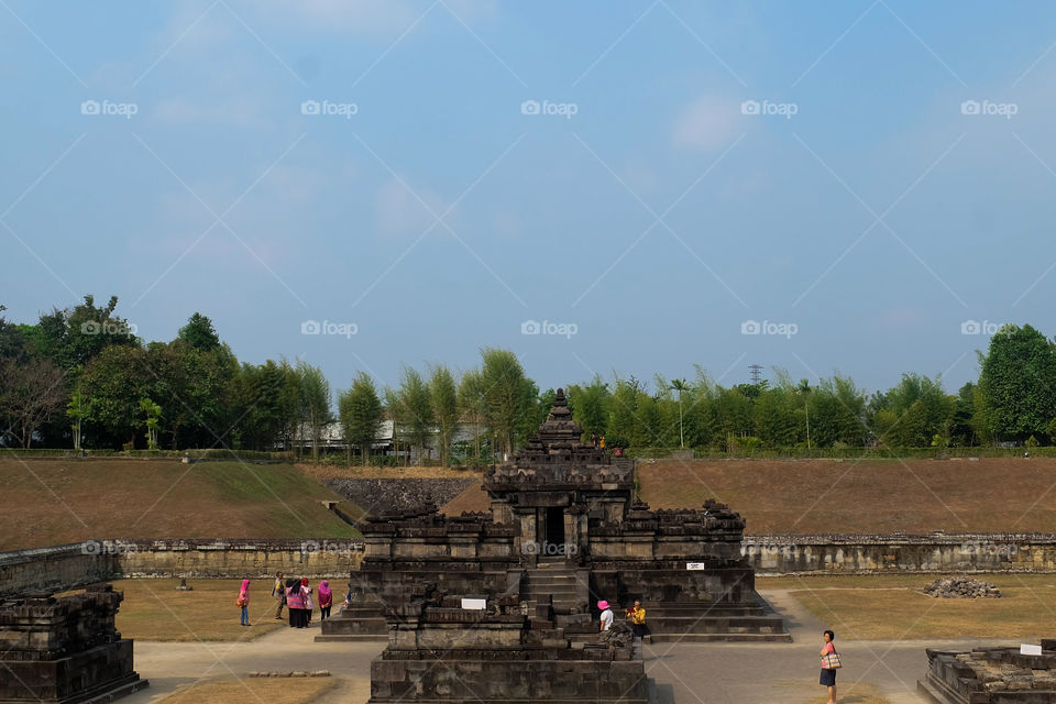 Sambisari temple is one of the tourist attractions in Yogyakarta, Indonesia.
