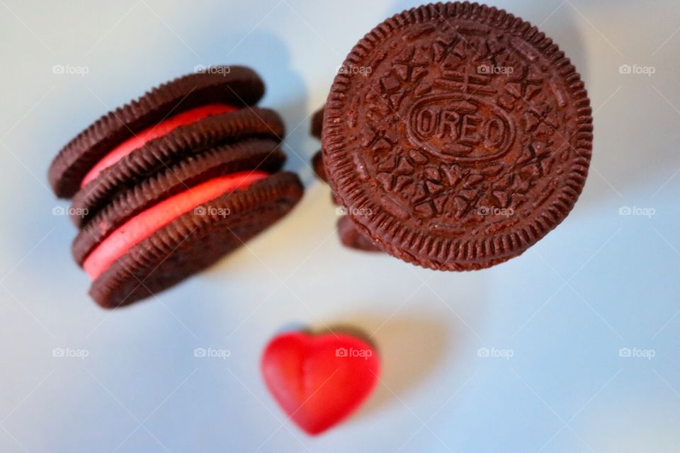 Red Hot Oreo cookies.