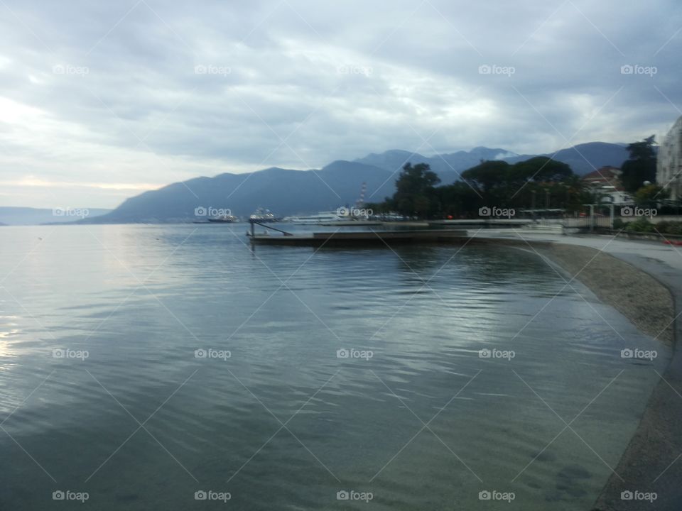 Adriatic sea. Montenegro