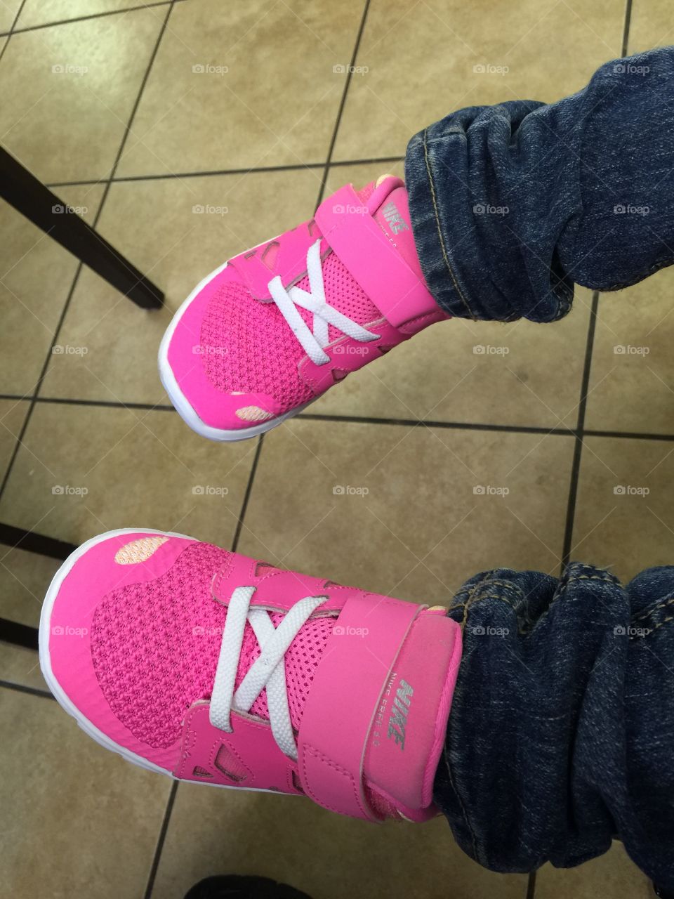 New shoes . New nike shoes my daughter was so excited because they were pink and comfortable 