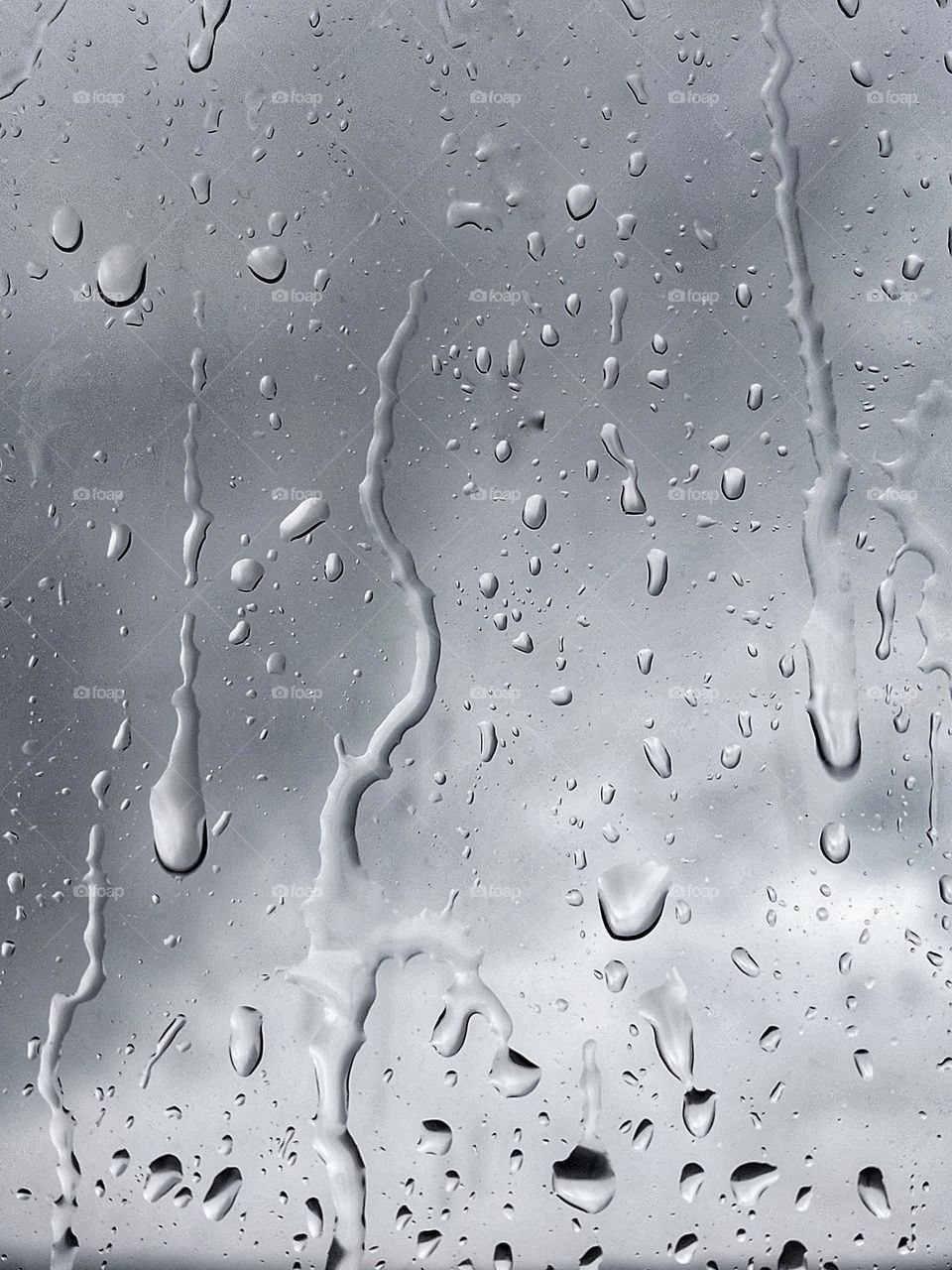 Rain on the window