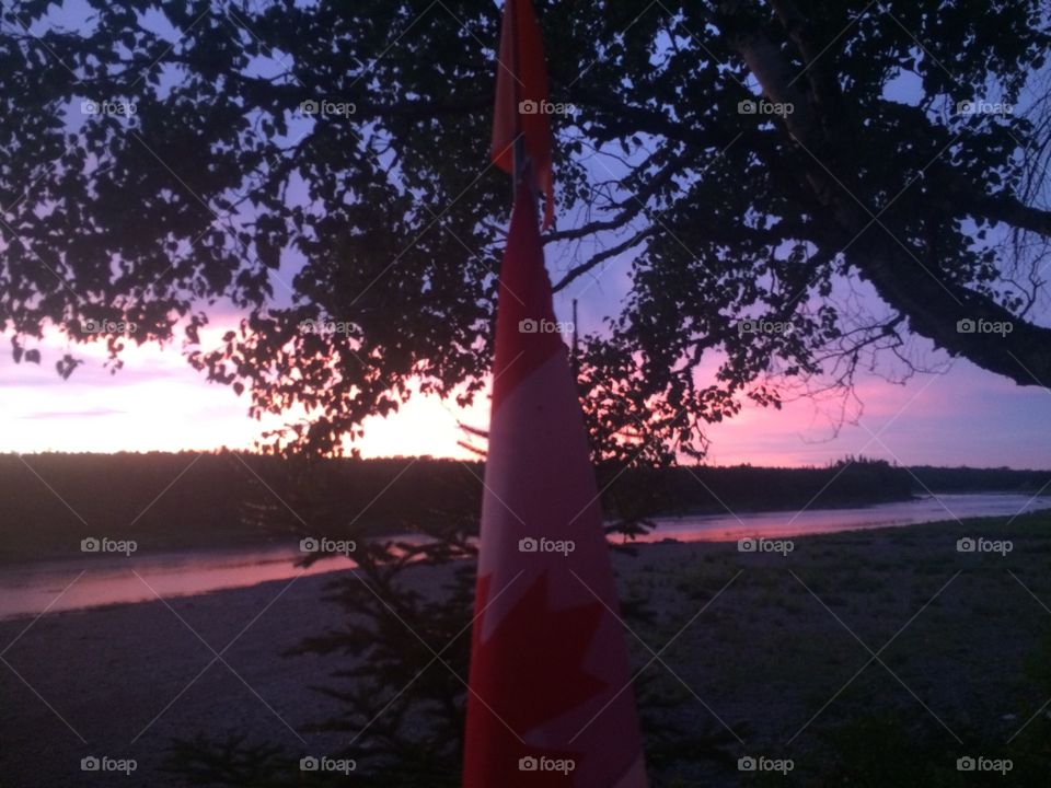 Canadian sunset
