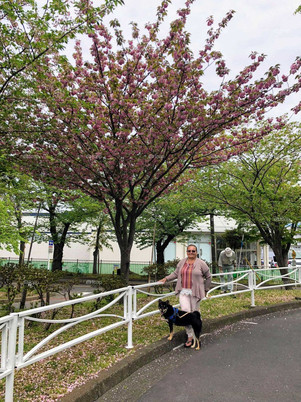 cochy and me in Yokosuca Japan