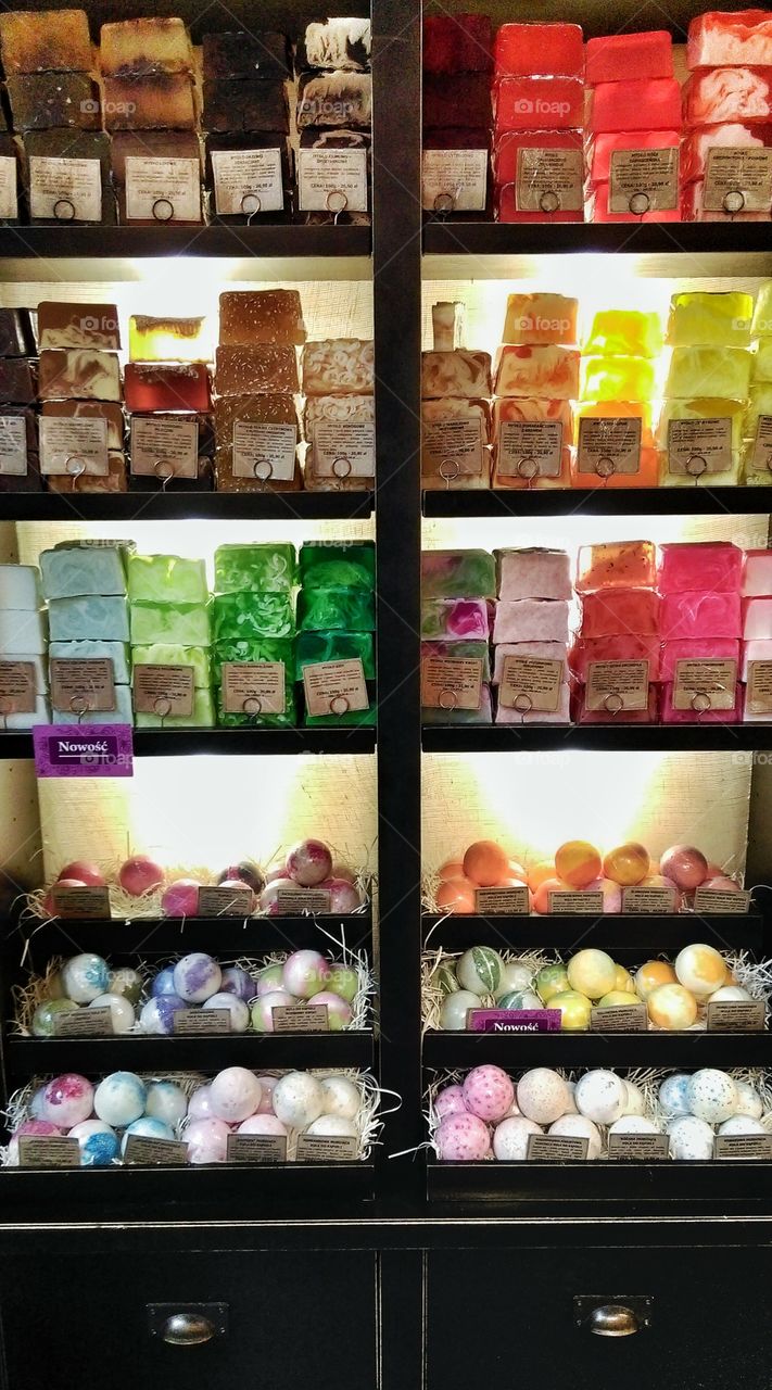 Various body care products. Various body care products