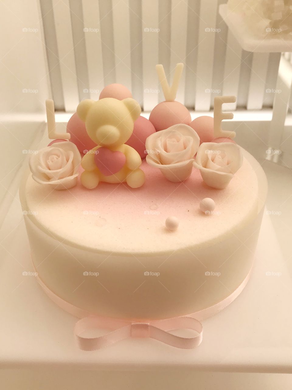 Little bear birthday cake