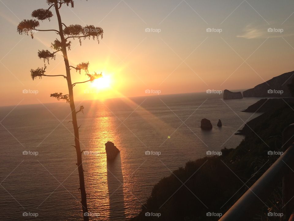  sunset; Beach sunset, sardinia; beautifulbeach , italy 
