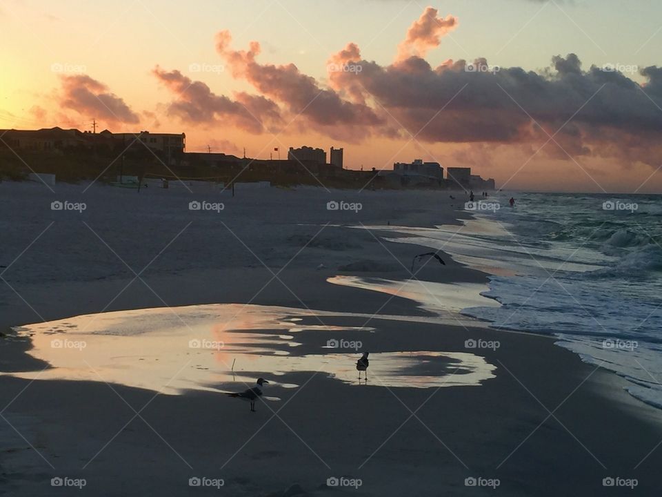 Sunrise And Surf