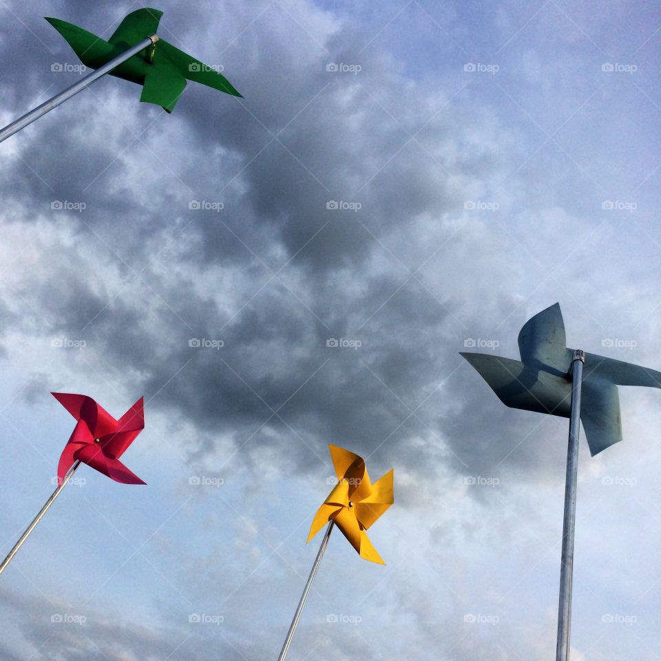 Windmills in Gorky Park