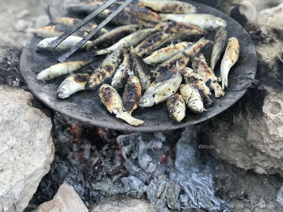 Fish cooking 