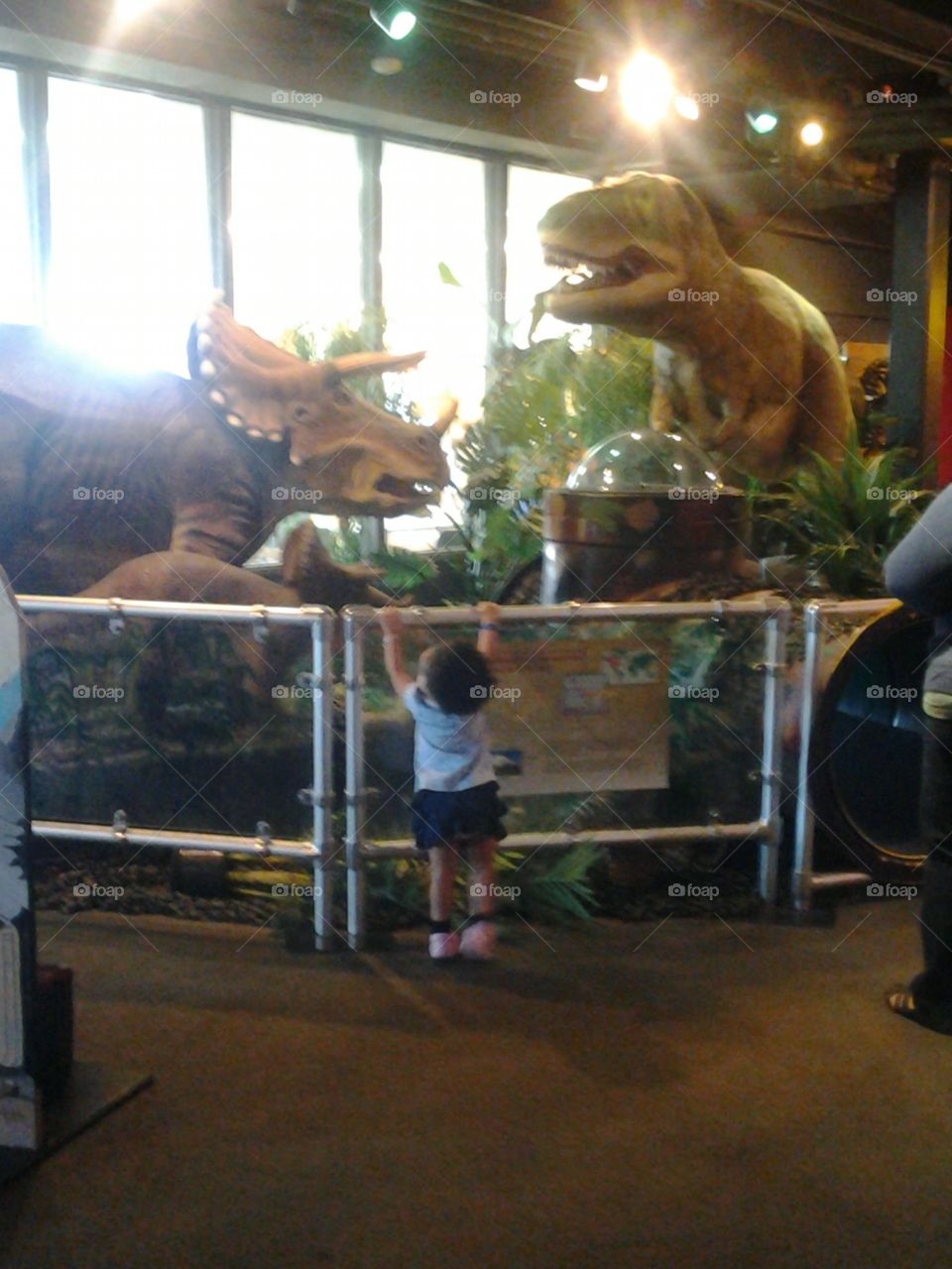 Lost Contained. Carmen's first visit to the Science Center