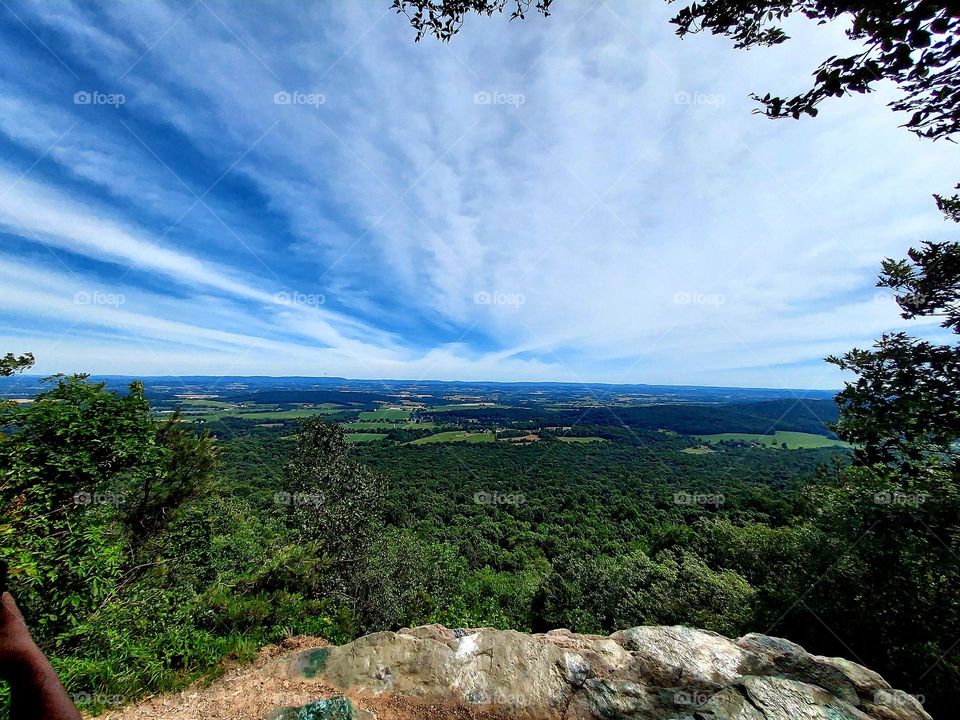 Pennsylvania mountain top