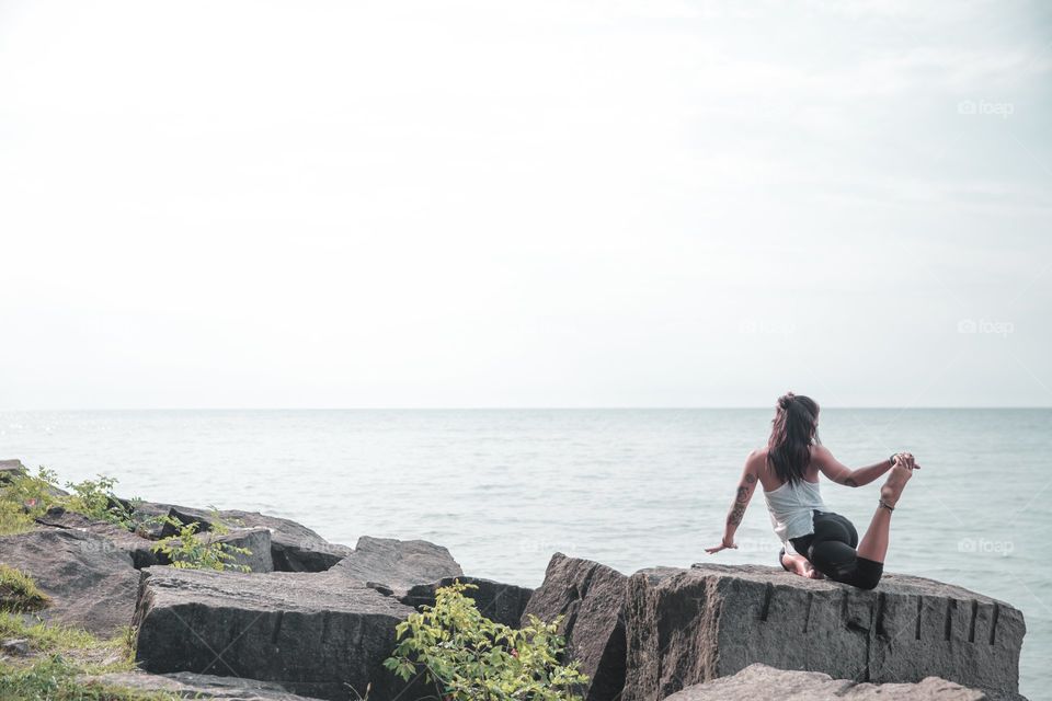 outdoor yoga