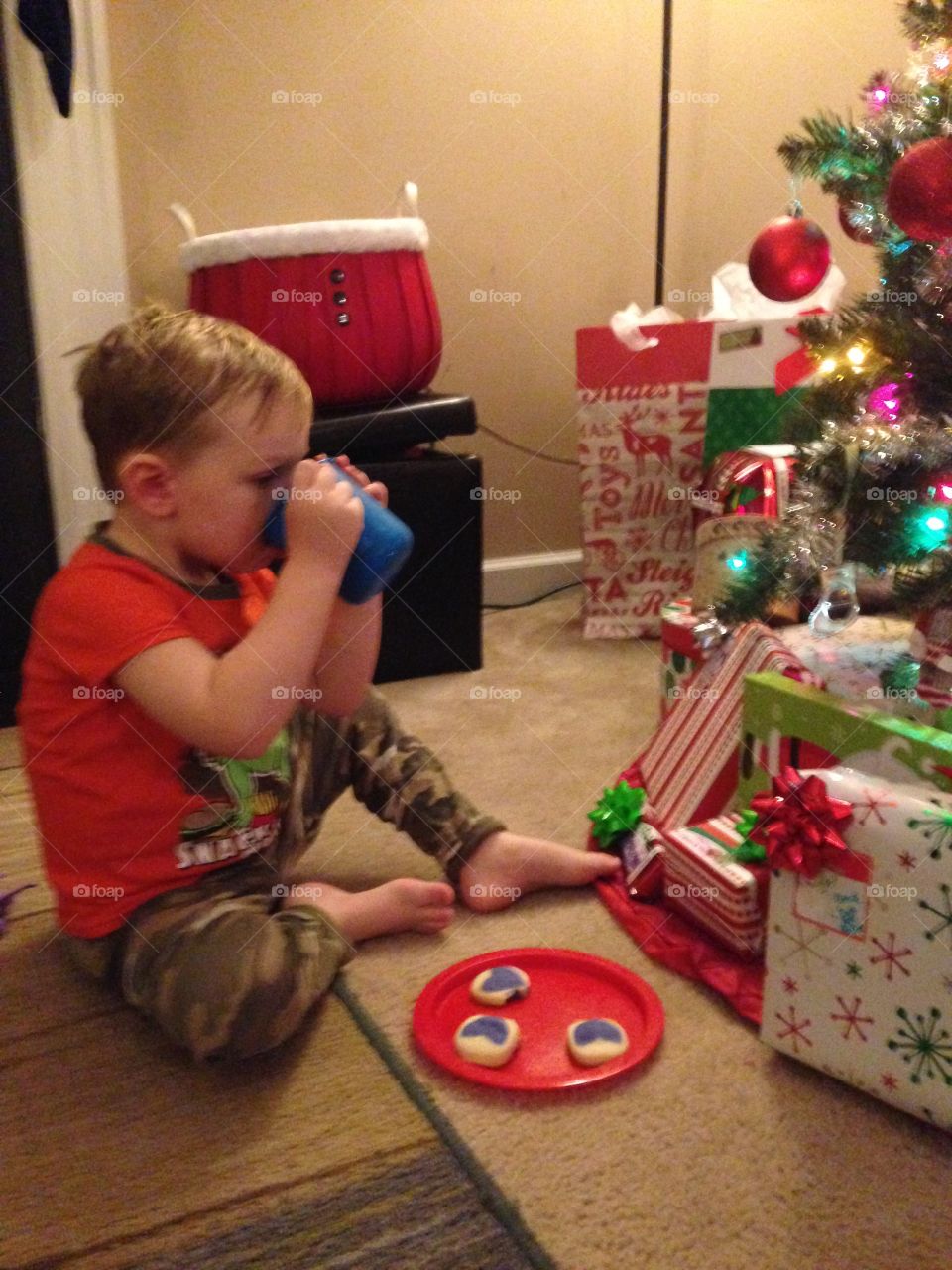 Cookies and milk 