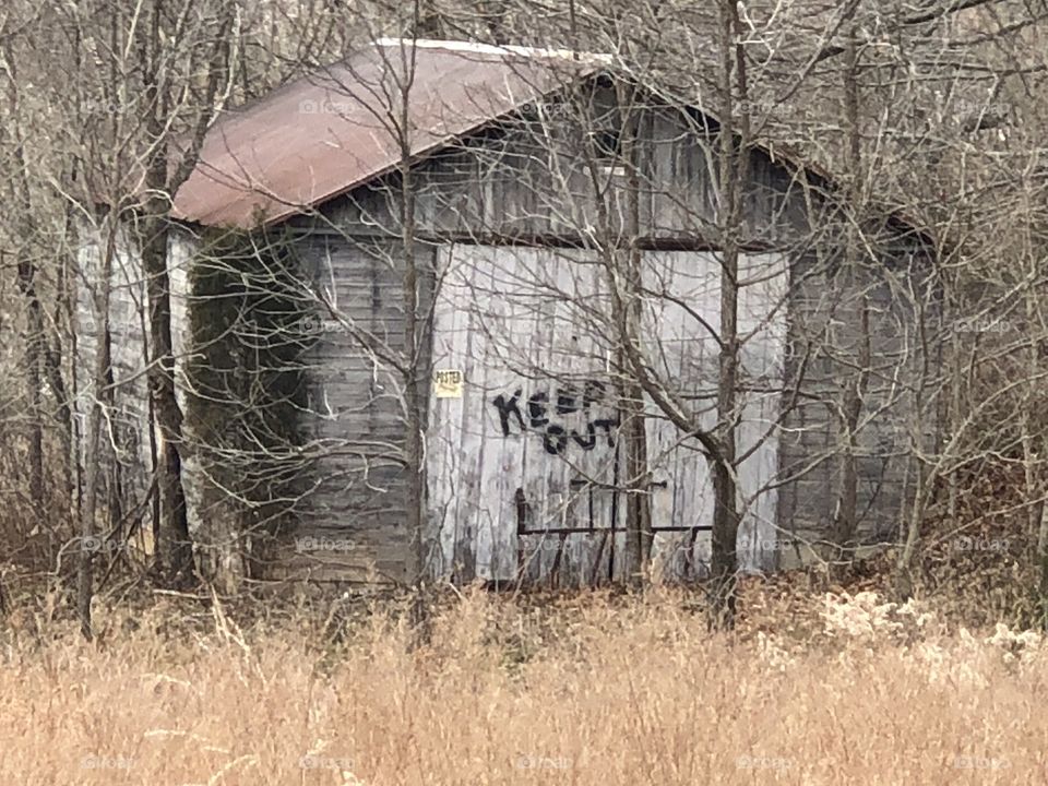 Keep out barn