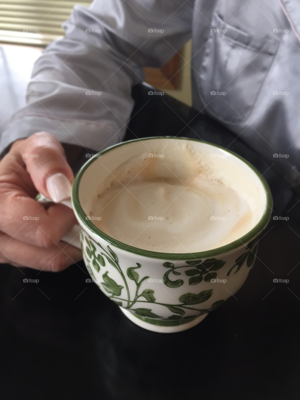 Morning cappuccino 
