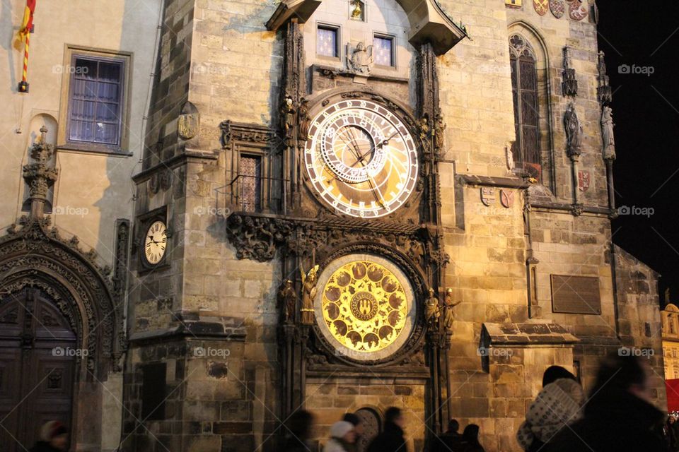 Clocks in the Praha  