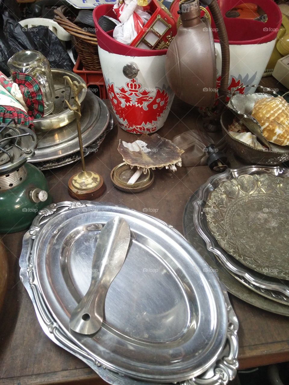 old antique plates