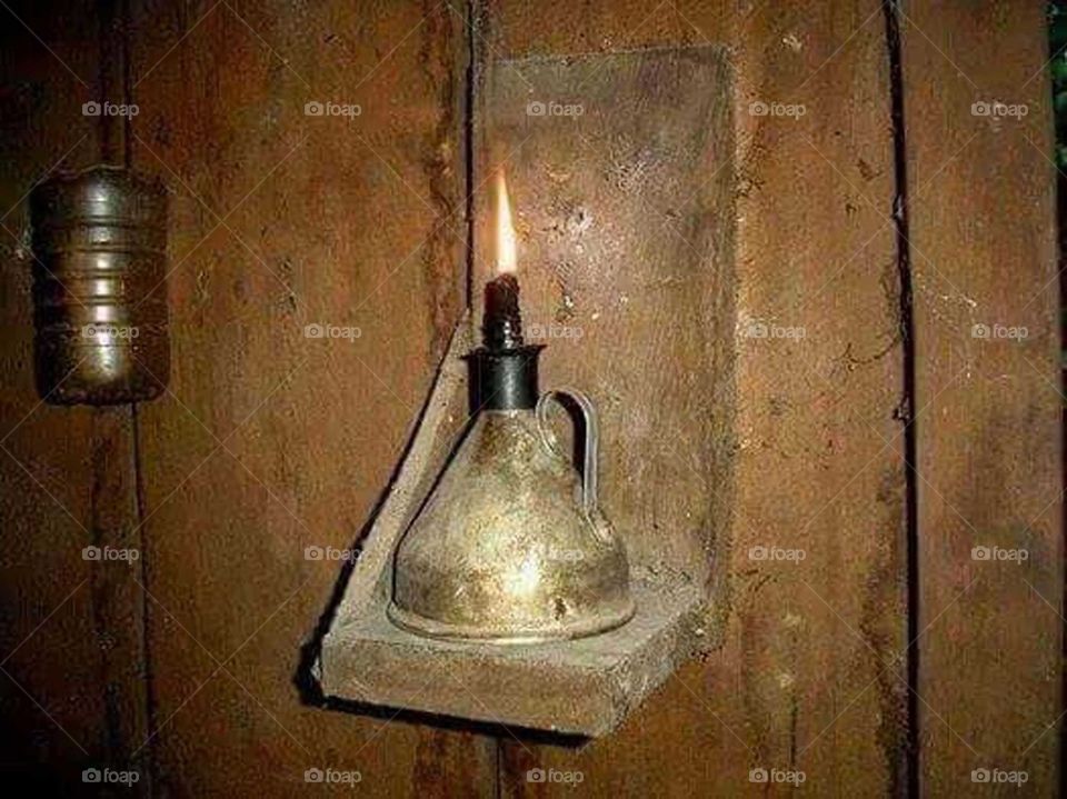 No Person, Lamp, Old, Indoors, Wood