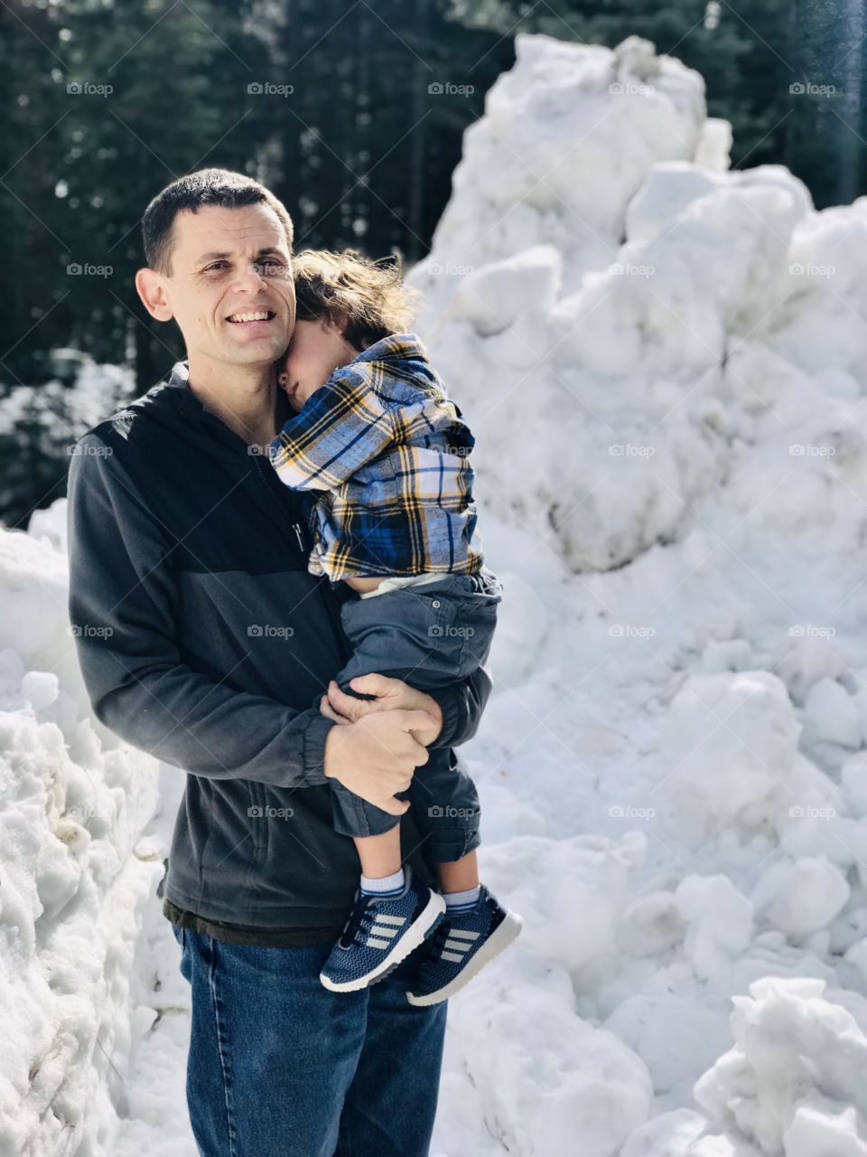 My Daddy with me when I’m sleepy 😑