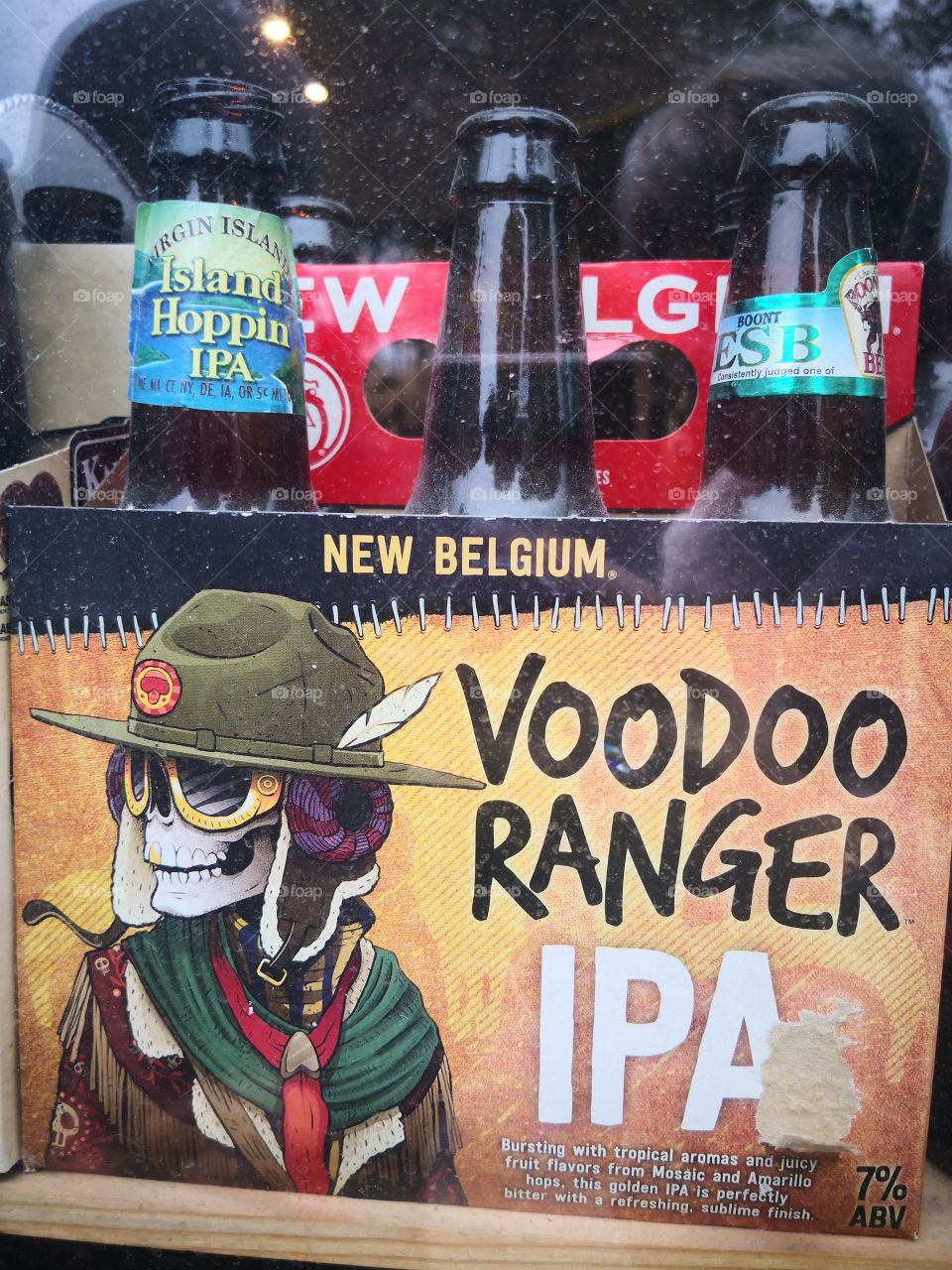 Vodoo ranger vintage beer.