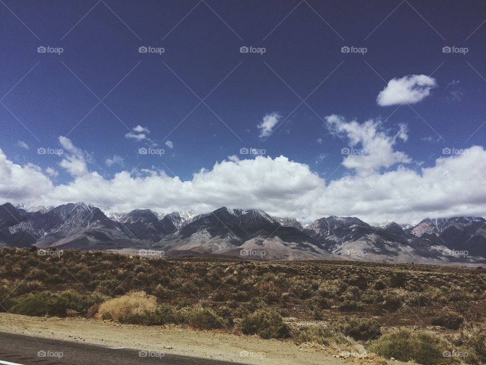 California mountain range