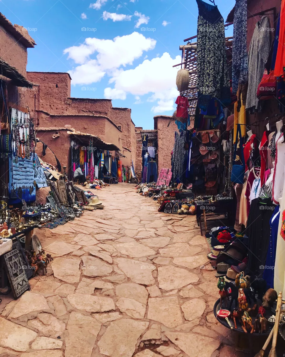 Moroccan market