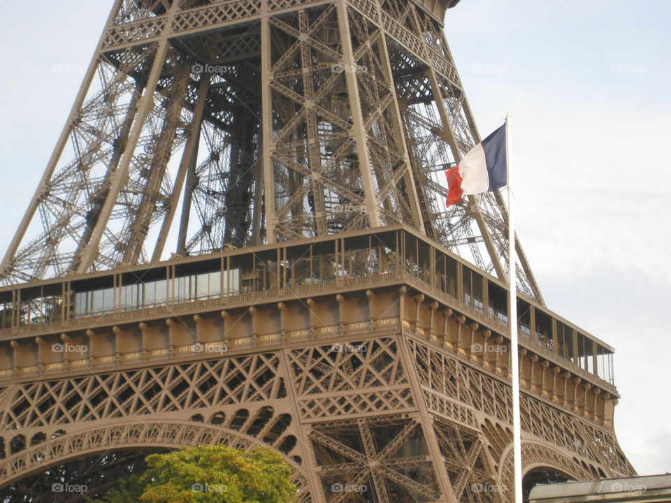 france tower flag paris by amkrak
