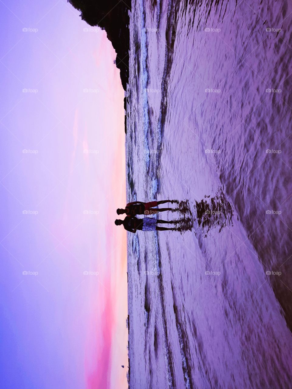 Baga Beach Goa enjoying with friends in summer vacation